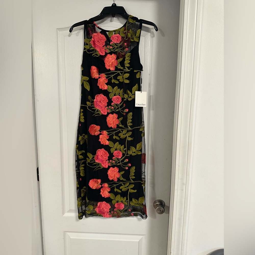 Calvin Klein Black and Gold Dress. 
Great DEALS CHECK OUT MY CLOSET